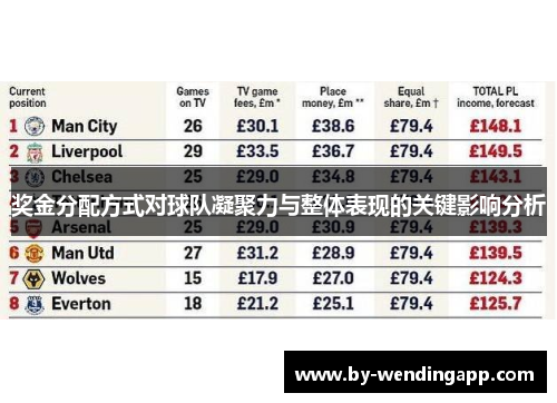 奖金分配方式对球队凝聚力与整体表现的关键影响分析