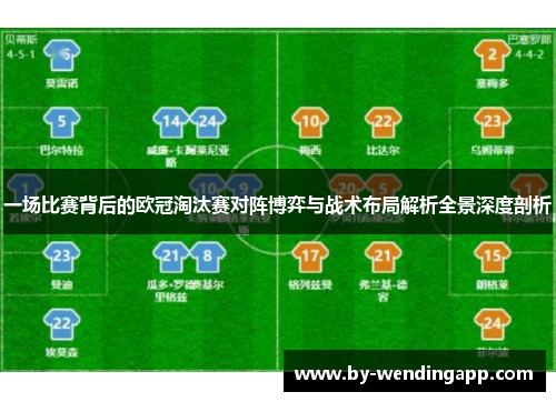 一场比赛背后的欧冠淘汰赛对阵博弈与战术布局解析全景深度剖析